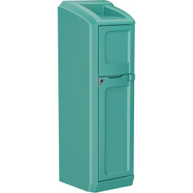 Endurance™ Locker with Door, 1-Tier, 1 Wide, 26"W X 26"D X 78-1/2"H, Aqua