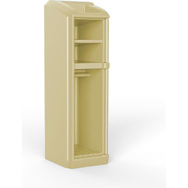 Endurance Locker with No Door, 26"W X 26"D X 78-1/2"H, Sand