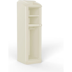 Endurance™ Locker with No Door, 26"W x 26"D x 78-1/2"H, Stone Gray