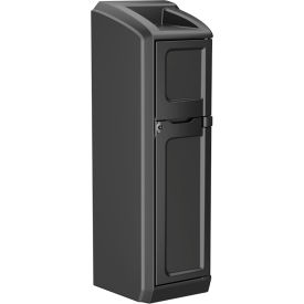 Endurance™ Locker with Door, 1-Tier, 1 Wide, 26"W X 26"D X 78-1/2"H, Black