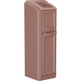 Endurance Locker with Door, 1-Tier, 1 Wide, 26"W X 26"D X 78-1/2"H, Brown