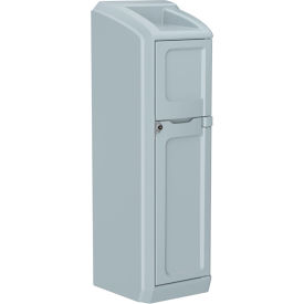 Endurance™ Locker with Door, 1-Tier, 1 Wide, 26"W x 26"D x 78-1/2"H, Gray
