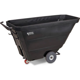 Utility Duty Tilt Truck, 1/2 Cu. Yd. Cap., 450 lb. Capacity, Black