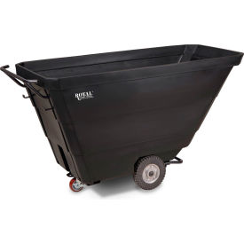Utility Duty Tilt Truck, 1 Cu. Yd. Cap., 850 lb. Capacity, Black