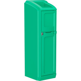 Endurance™ Locker with Door, 1-Tier, 1 Wide, 26" W x 26" D x 78-1/2" H, Green
