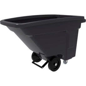 Utility Duty Tilt Truck, 1/2 Cubic Yard, 400 Lbs. Cap, Industrial Gray