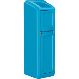 Endurance Locker with Door, 1-Tier, 1 Wide, 26"W X 26"D X 78-1/2"H, Slate Blue