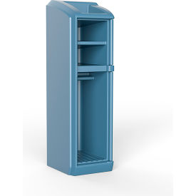 Endurance Locker with No Door, 26"W x 26"D x 78-1/2"H, Blue Gray