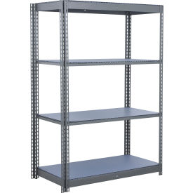 4 Shelf Commercial Duty Boltless Shelving Add On 36"W x 24"D x 72"H Duradeck