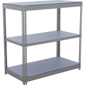 3 Shelf Commercial Duty Boltless Shelving Starter 36"W x 18"D x 48"H Duradeck