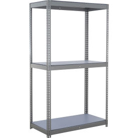3 Shelf Standard Duty Boltless Shelving Starter 36"W x 18"D x 120"H Duradeck