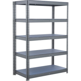 5 Shelf, Standard Duty Boltless Shelving, Add On, 36"W x 18"D x 96"H, Duradeck