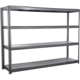 4 Shelf, Standard Duty Boltless Shelving, Add On, 96"W x 18"D x 84"H, Duradeck