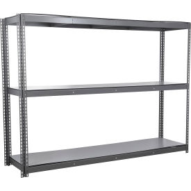 3 Shelf Standard Duty Boltless Shelving, Add On, 96"W x 24"D x 96"H, Duradeck