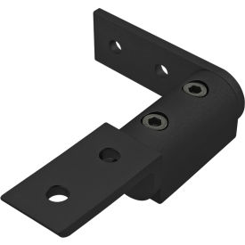 10 Series Universal Pivot Assembly with Straight and "L" Arm, Black