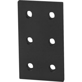 10 Series 6 Hole Joining Plate, Black