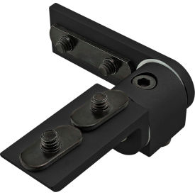 10 Series 90 Degree Dynamic Pivot Assembly with Straight and "L" Arm, Black