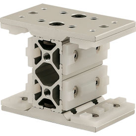 10 Series Short Double Mount Unibearing Assembly, 2-5/8"H