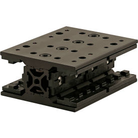 10 Series Long Double Mount Unibearing Assembly, 1-5/8"H, Black