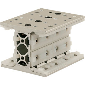10 Series Long Double Mount Unibearing Assembly, 2-5/8"H