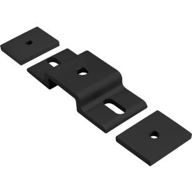10 Series 1" Double Mesh Retainer w/ backing plate, Black