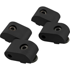 10 Series Right Hand Lift-Off Hinge Assembly, Black Anodize
