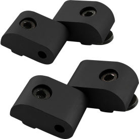 10 Series Left Hand Lift-Off Hinge Assembly, Black Anodize