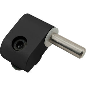 10 Series Right Hand Lift-Off Hinge Section w/ Long Pin, Black