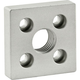 10 Series 2" X 2" Base Plate w/ 1/2-13 Tap In Center