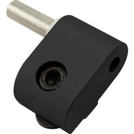 10 Series Left Hand Lift-Off Hinge Section with Long Pin, Black