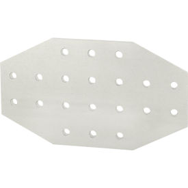 10 Series 20 Hole Cross Joining Plate, 4"