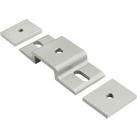 10 Series 1" Double Arm Narrow Mesh Retainer with Narrow Backing Plate, Clear