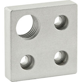 10 Series 2" X 2" Base Plate w/ 3/4-10 Tap In Corner