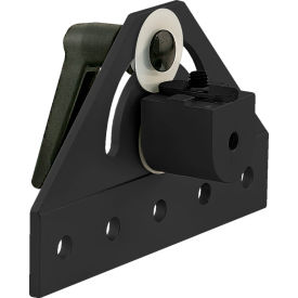 10 Series 180 Degree Pivot Bracket Assembly with "L" Handle, Black
