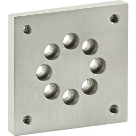 10 Series Leveling Caster Base Plate For 2714, Clear