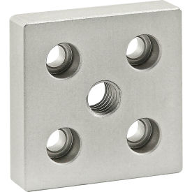 10 Series 2" x 2" Base Plate With 7/16-14 Tap In Center