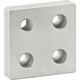 10 Series 2" X 2" Base Plate With 3/8-16 Tap In Corner