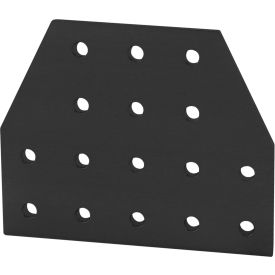 10 Series 16 Hole Tee Flat Plate, Black