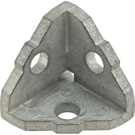 15 Series 3-Way Connection Angle, Die Cast, 8 Slot