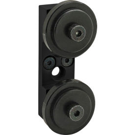 10 Series Dual Roller Wheel Bracket with 2281, Black
