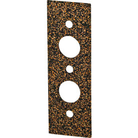 15 Series 1.5" x 4.5" Gasket for Pressure Manifold Plate, Zinc Finish, Brown