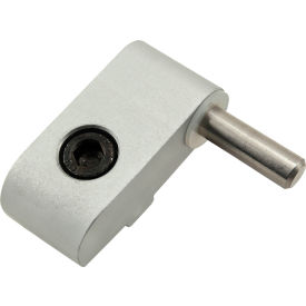 15 Series Right Hand Lift-Off Hinge Section w/ Long Pin, Anodize Finish, Clear