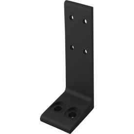 10 Series 2" Economy Floor Mount Base Plate, Black