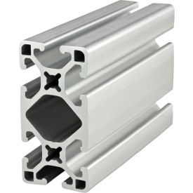 1-1/2" x 3" Lite Slotted Extrusion Smooth Bar, 242"