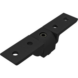 10 Series 0 Degree Right Angle Structural Pivot Assembly with Dual "L" Arms, Black