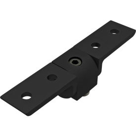 10 Series 90 Degree Right Angle Structural Pivot Assembly with Dual "L" Arms, Black
