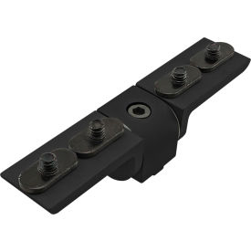 10 Series Right Angle 0 Degree Dynamic Pivot Assembly with Dual "L" Arms, Black