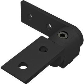 10 Series 0 Degree Pivot Assembly with Straight and "L" Arm, Black