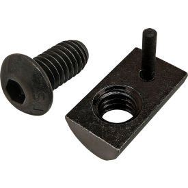 15 Series Button Head Socket Cap Screw and Drop In T-Nut, 5/16-18 X 5/8"