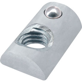10 Series M6 Roll In T-Nut With Ball & Spring